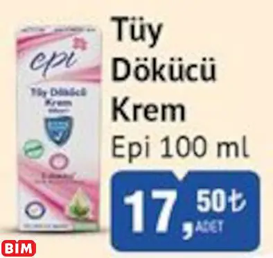 EPİ  TÜY DÖKÜCÜ KREM